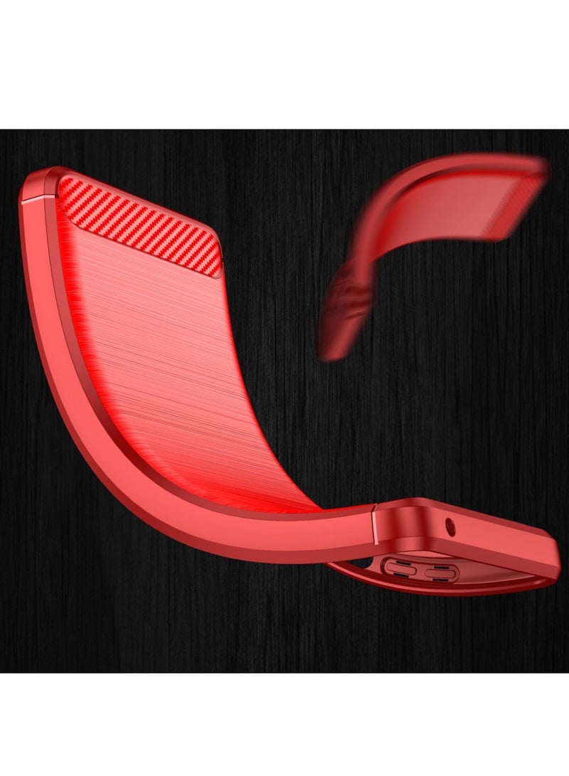 Protective Phone Slim TPU Case For Samsung Galaxy A73 5G Red - Image 5