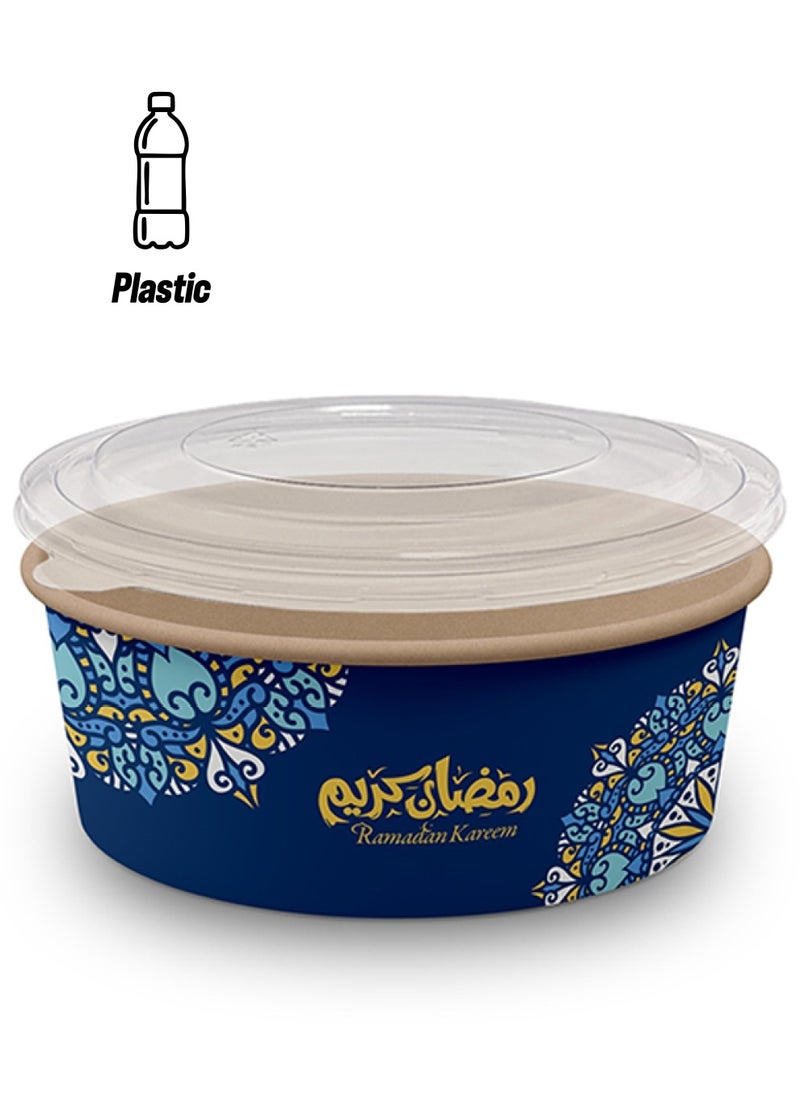 Fun Kraft Multipurpose Containers With Lids 10 Pieces  - Image 1