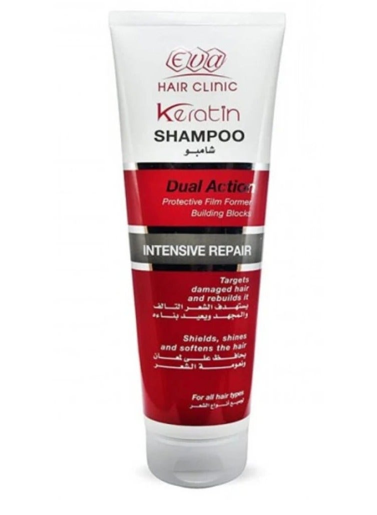 Hair Clinic Keratin Intensive Repair Shampoo for All Hair Types 230ml