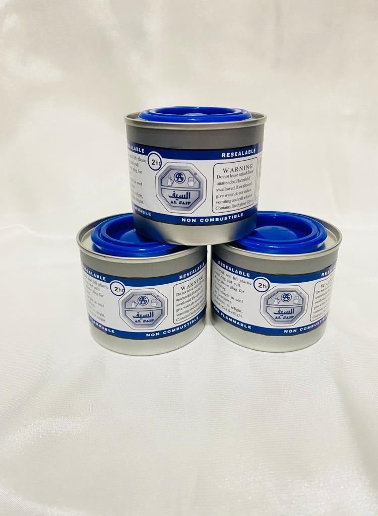 Alsaif شعلات شموع فتيل تسخين الطعام لأطباق البوفيه (3، 2 ساعة)