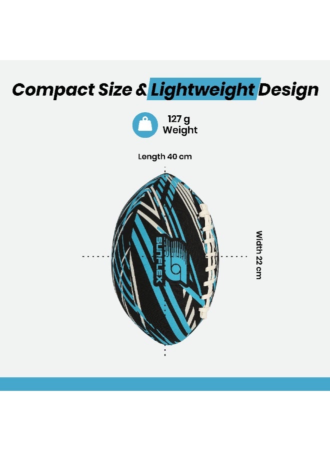 صنفليكس كرة كرة القدم الأمريكية صن فليكس أكشن برو من النيوبرين  كرة خفيفة وناعمة للرمي والالتقاط واللعب الخارجي - Image 4