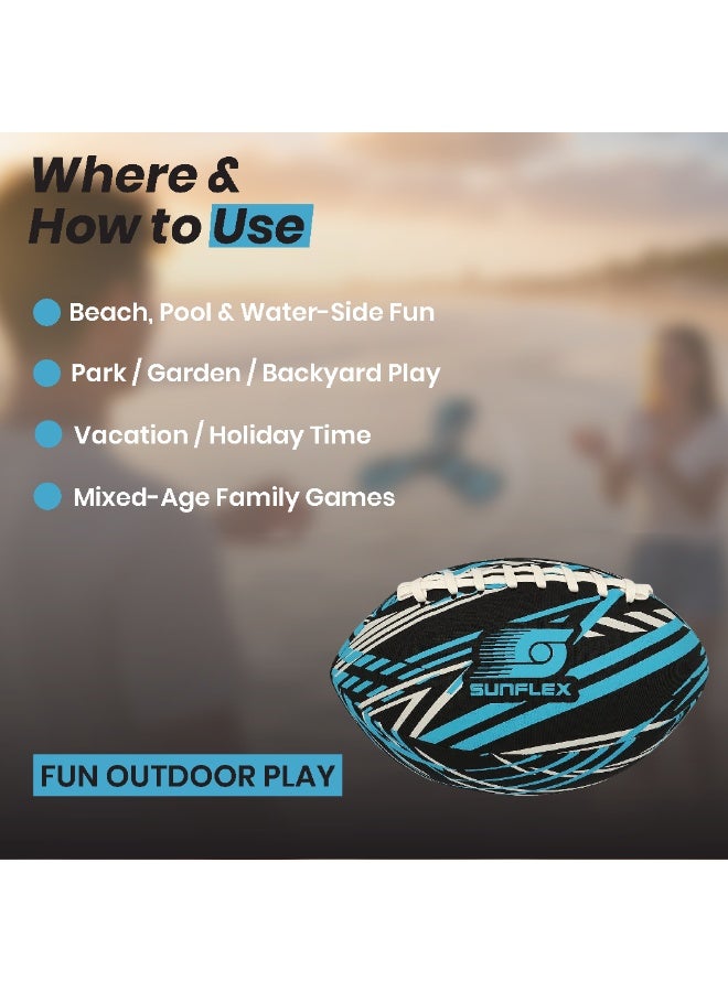 صنفليكس كرة كرة القدم الأمريكية صن فليكس أكشن برو من النيوبرين  كرة خفيفة وناعمة للرمي والالتقاط واللعب الخارجي - Image 5