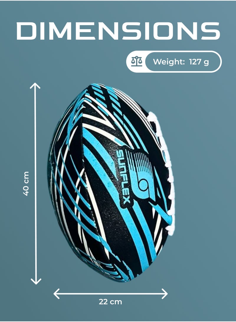 صنفليكس كرة كرة القدم الأمريكية صن فليكس أكشن برو من النيوبرين  كرة خفيفة وناعمة للرمي والالتقاط واللعب الخارجي - Image 4