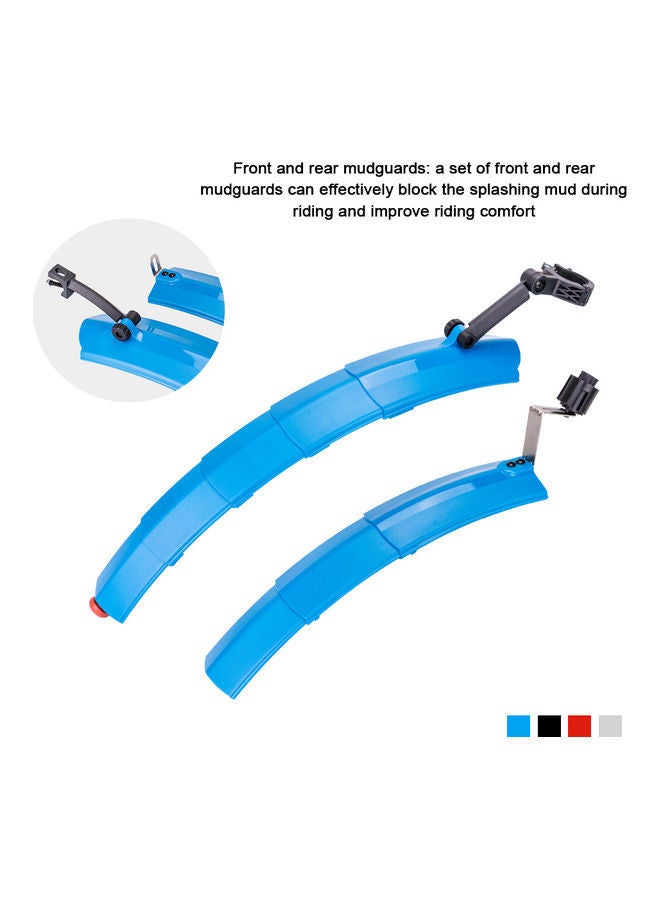 NIBEMINENT Mountain Bike Telescopic Front And Rear Fender Set  - Image 3