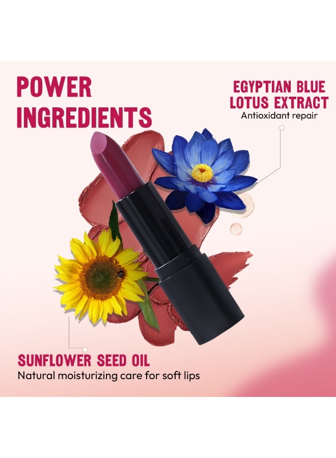 JANIWA Vegan Velvet Mist Matte Lipstick – Coral Red - Image 5