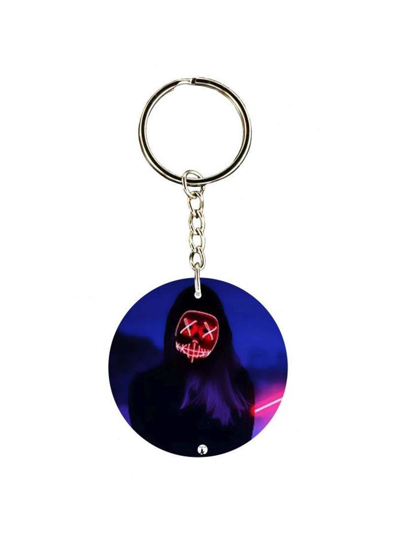 RKN Joker Printed Keychain