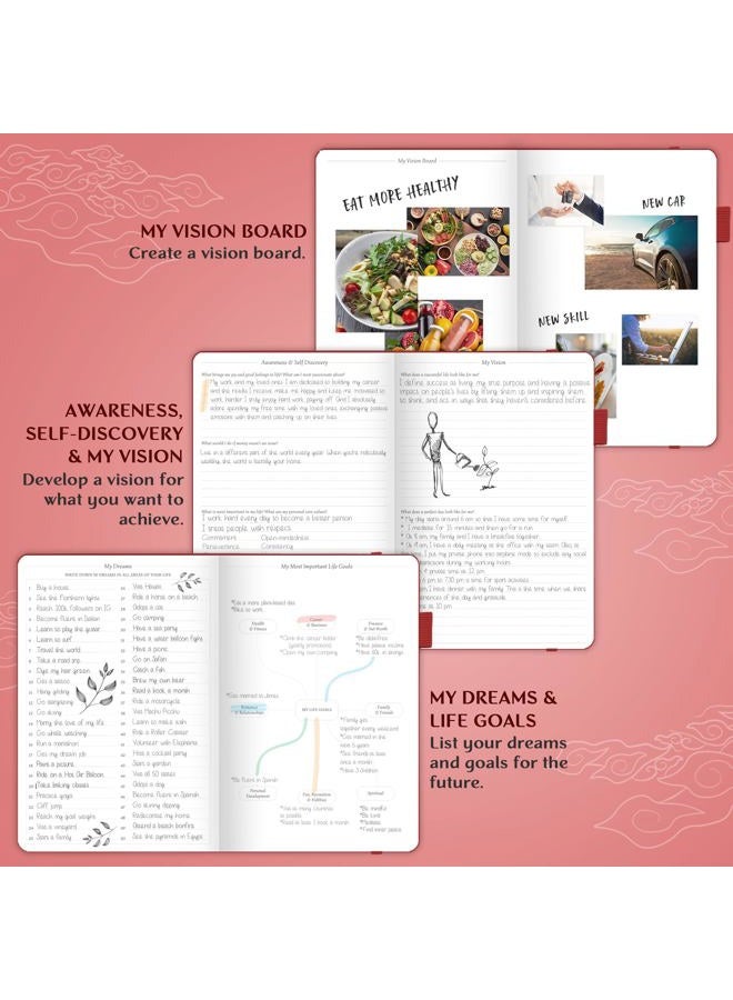 Legend Planner – Deluxe Weekly & Monthly Life Planner to Hit Your Goals & Live Happier. Organizer Notebook & Productivity Journal. - Image 4