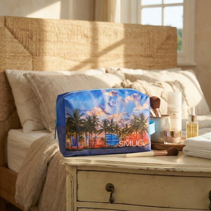 SMUG Unisex Wash Bag - Cherry Blossom Toiletry Bag - Image 2