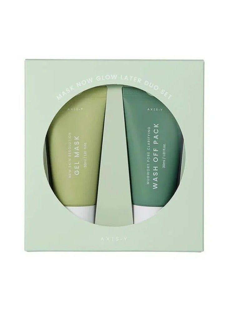 AXIS-Y Access Now Glo Mask Liter ss Mask Set - 30ml + 30ml - Image 1