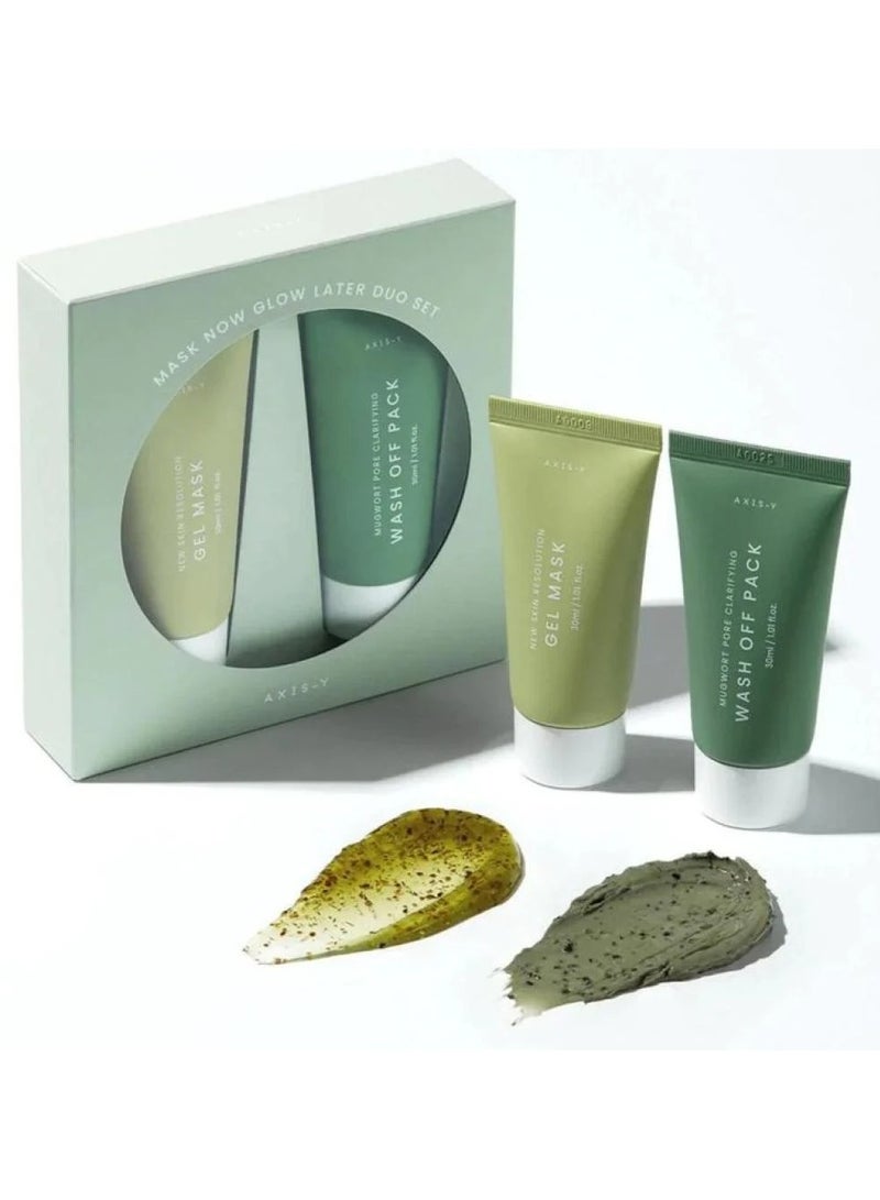 AXIS-Y Access Now Glo Mask Liter ss Mask Set - 30ml + 30ml - Image 2