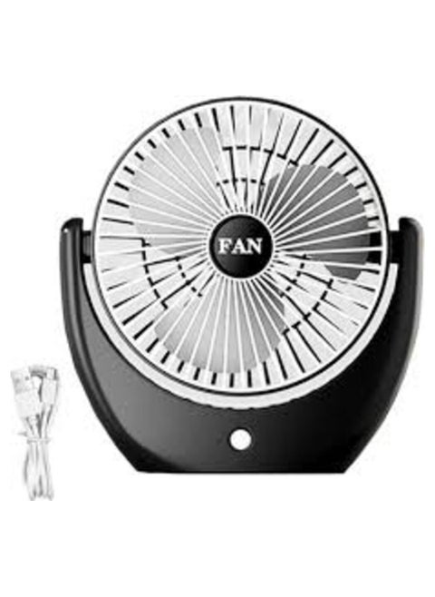 Mini Portable USB Handheld Desktop Fan 3 Speeds with Stand