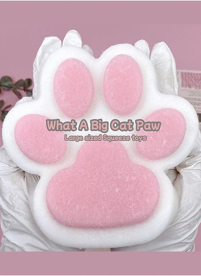 Organizer - Taba Giant Paw Squishy toys for Kids Adults, Big Furry Cat Paw Squishy Toys Stress Relief Toy, Super Soft Squeeze Fidget Toys - Image 1