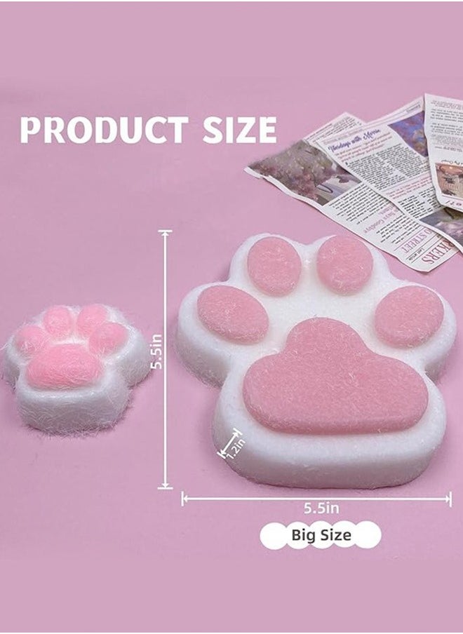 Organizer - Taba Giant Paw Squishy toys for Kids Adults, Big Furry Cat Paw Squishy Toys Stress Relief Toy, Super Soft Squeeze Fidget Toys - Image 1