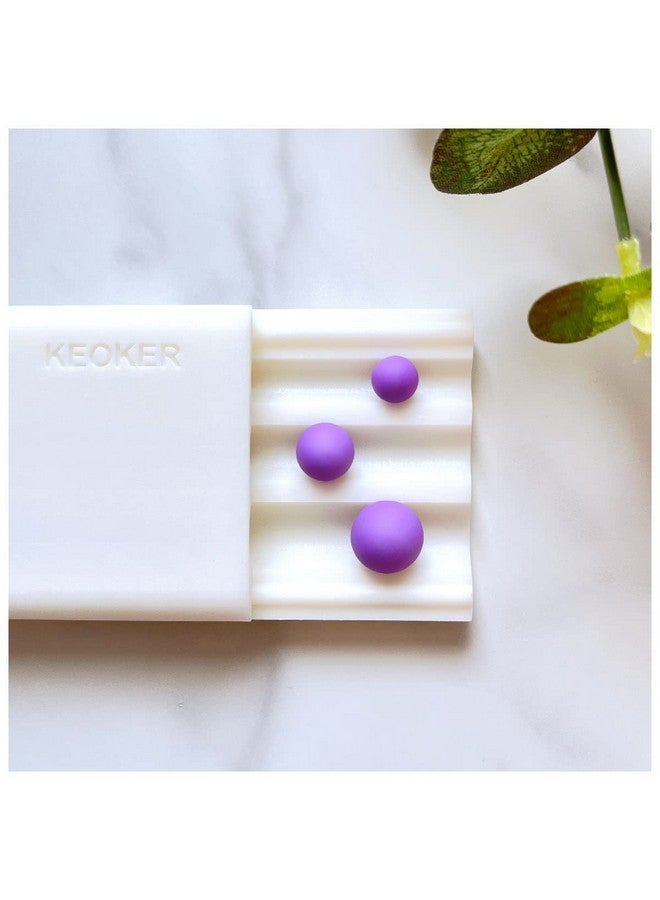 Keoker Polymer Clay Bead Roller Polymer Clay Earrings Tools Round Bead Maker Clay Jewelry Making Tool Helps You Make Perfectly Round Beads In Three Sizes (Round Shape Beads) - Image 1