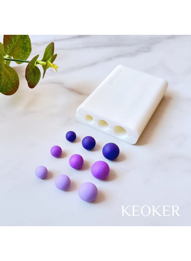 Keoker Polymer Clay Bead Roller Polymer Clay Earrings Tools Round Bead Maker Clay Jewelry Making Tool Helps You Make Perfectly Round Beads In Three Sizes (Round Shape Beads) - Image 2