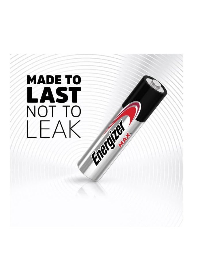 Energizer 2-Piece Max Alkaline Battery silver/black/red - Image 1