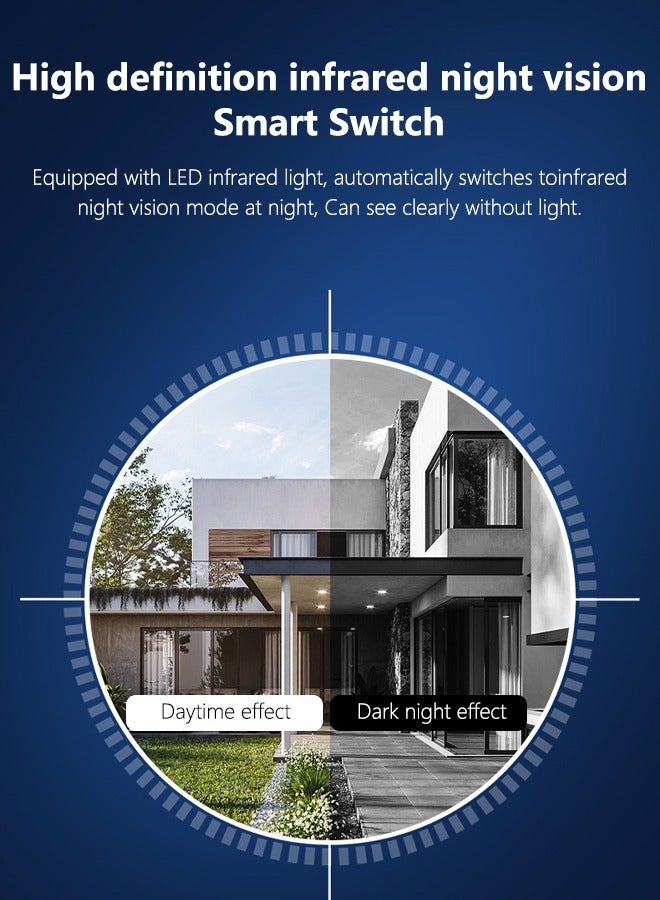 Occuwzz Smart WiFi Doorbell with Dual-Band Audio and Cloud Storage for Home Offices - Image 4