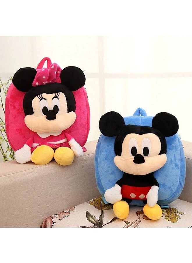 Mickey Mouse Doll Plush Backpack Large Capacity Kids Mini Travel Bag  - Image 2