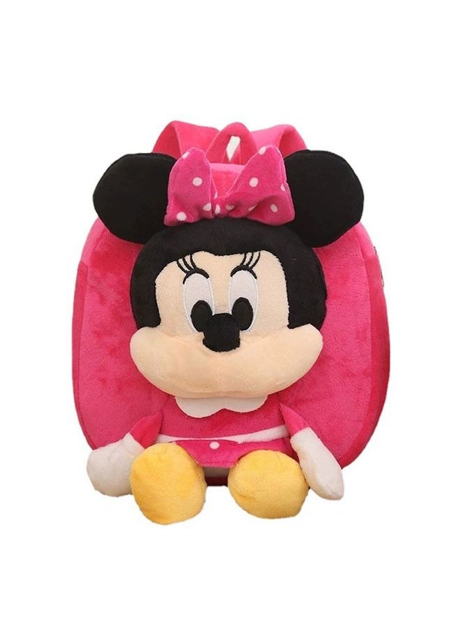 Mickey Mouse Doll Plush Backpack Large Capacity Kids Mini Travel Bag  - Image 1