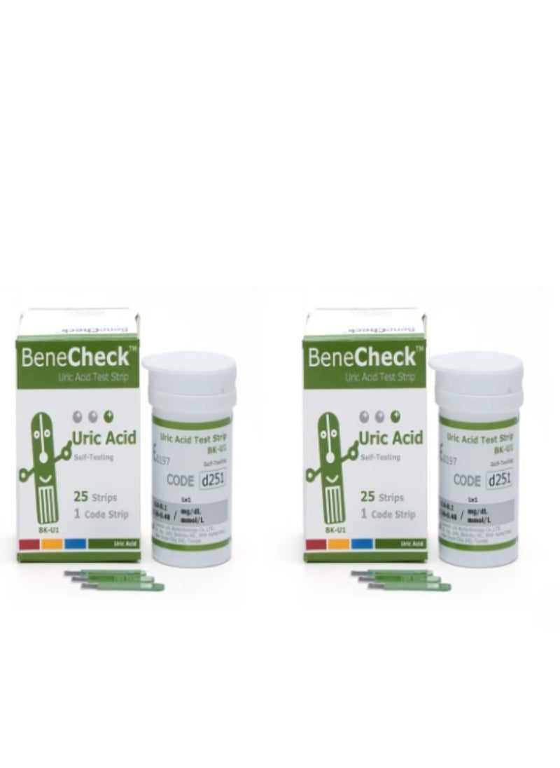 Plus Uric Acid Test Strip - 2 packs