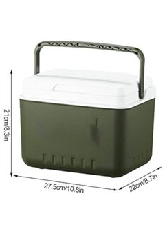KASTWAVE Hard Coolers, High-Capacity Ice Chest, Insulated Portable Cooler, 5.4 QT Compact Ice Coolers, Ice Chest Cooler with Three-Layer Structure, Heavy Duty Ice Box Personal Use for Outdoor Camping  - Image 5