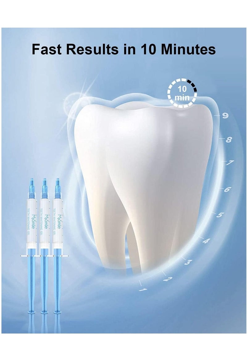 MySmile - MySmile Teeth Whitening Gel Pen Refill Pack, 3 Non-Sensitive Teeth Whitening Pen, Deluxe Teeth Whitener Dental Grade Tooth Whitening Gel with Carbamide Peroxide for Home, 10 min Fast Result Pack of 3 - Image 1