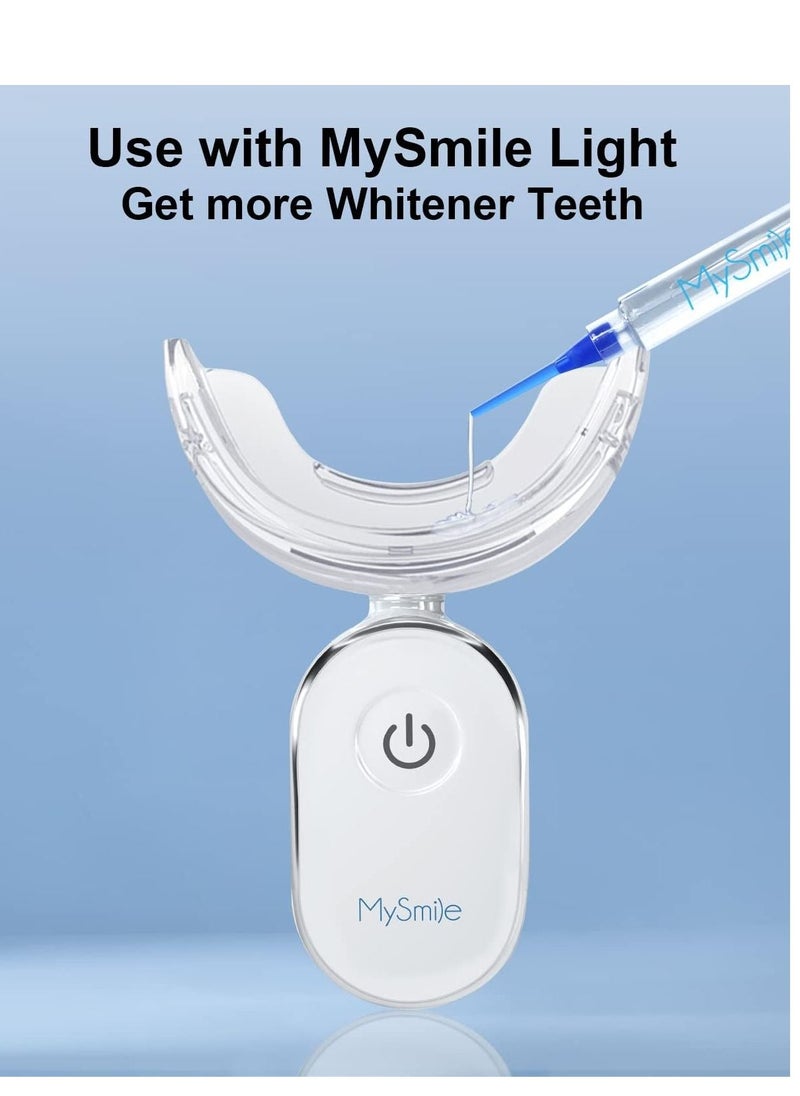 MySmile - MySmile Teeth Whitening Gel Pen Refill Pack, 3 Non-Sensitive Teeth Whitening Pen, Deluxe Teeth Whitener Dental Grade Tooth Whitening Gel with Carbamide Peroxide for Home, 10 min Fast Result Pack of 3 - Image 1