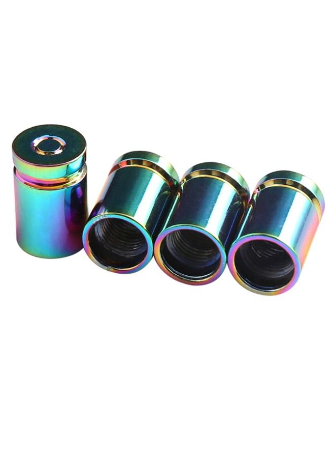 Generic 4-Piece Wheel Air Pressure Valve Cap Set  - Image 2