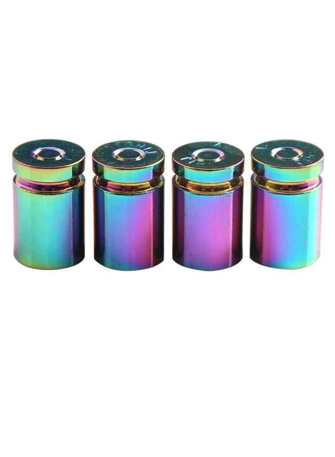 Generic 4-Piece Wheel Air Pressure Valve Cap Set  - Image 1