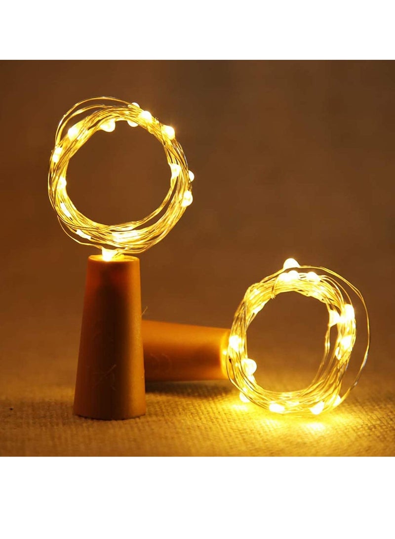 10pcs Bottle Lamp 20led Cork Bottle Lamp with Screwdriver Battery Power Cork Lamp String Lamp Party Decoration - Image 4