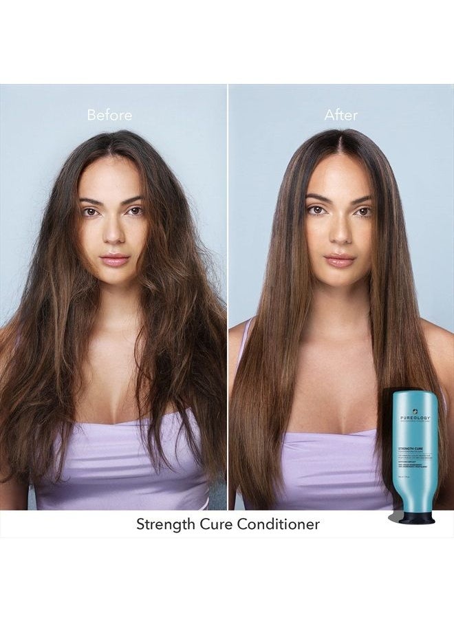 PUREOLOGY بلسم تقوية الشعر من Strength Cure للشعر التالف والمُعالج بالألوان، 1.7 أونصة سائلة  - Image 3