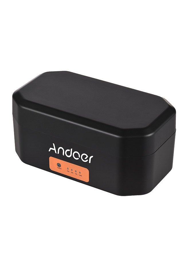 ANDOER Andoer Wireless Microphone Charging Case 3-slot Charging Box Built-in 4200mAh Large Capacity Battery USB-C PD Fast Charging Charger Replacement for RODE Wireless GO I/ GO II Microphone  - Image 3
