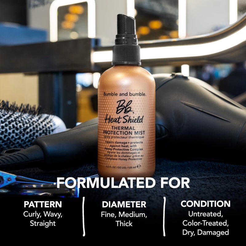 Bumble and bumble. Heat Shield Thermal Protection Hair Mist | Frizz Control, Damage Repair, Heat Protection Spray, Color Safe | Curly, Wavy, Straight, 4.2 Fl Oz - Image 5