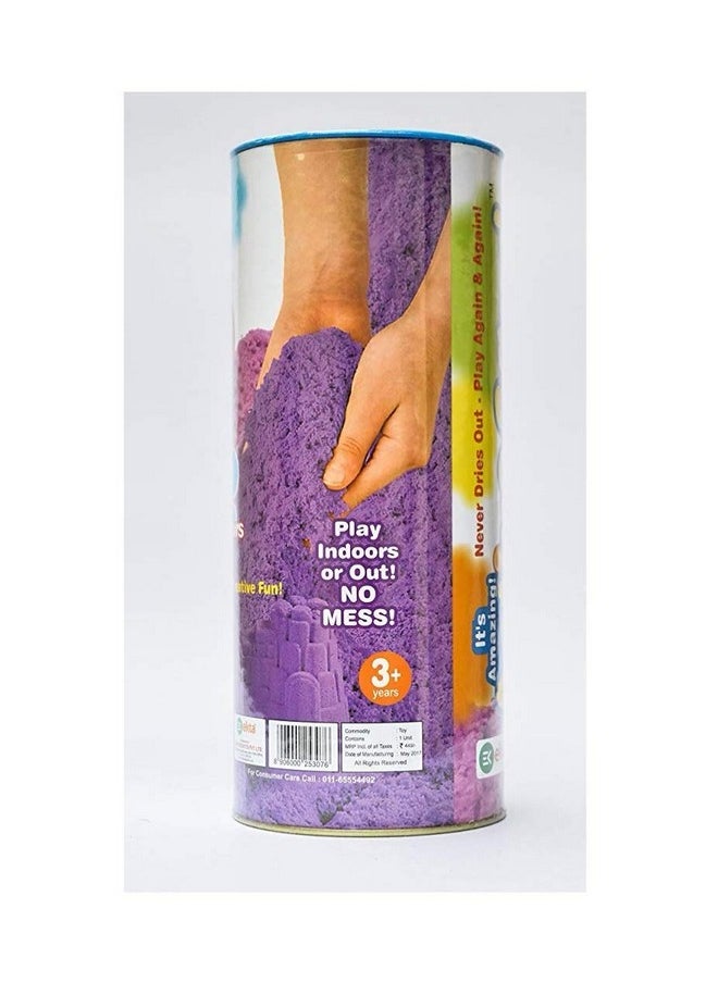 Ekta - EKTA Active Sand Canister Playset for Kids 3+ Years/Sand Crafting Kit, Multicolor,Sand - Image 1