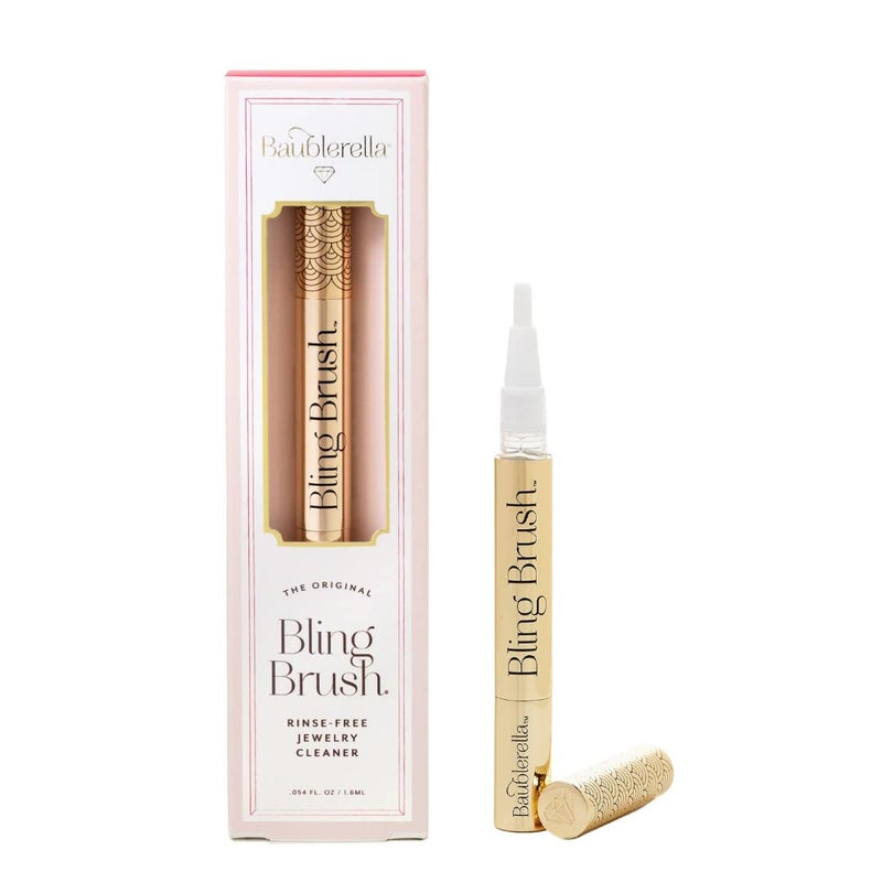 Baublerella Bling Brush Jewelry Cleaner Pen for Gemstones and Fashion Jewelry Rinse Free Made in The USA