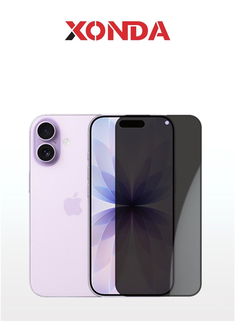 Xonda IPhone 17 Matte Privacy Screen Protector - Scratch Resistant, Easy to Install, Military Grade Protection, Fingerprint Resistant, Dust Repellent Coating. - Image 1