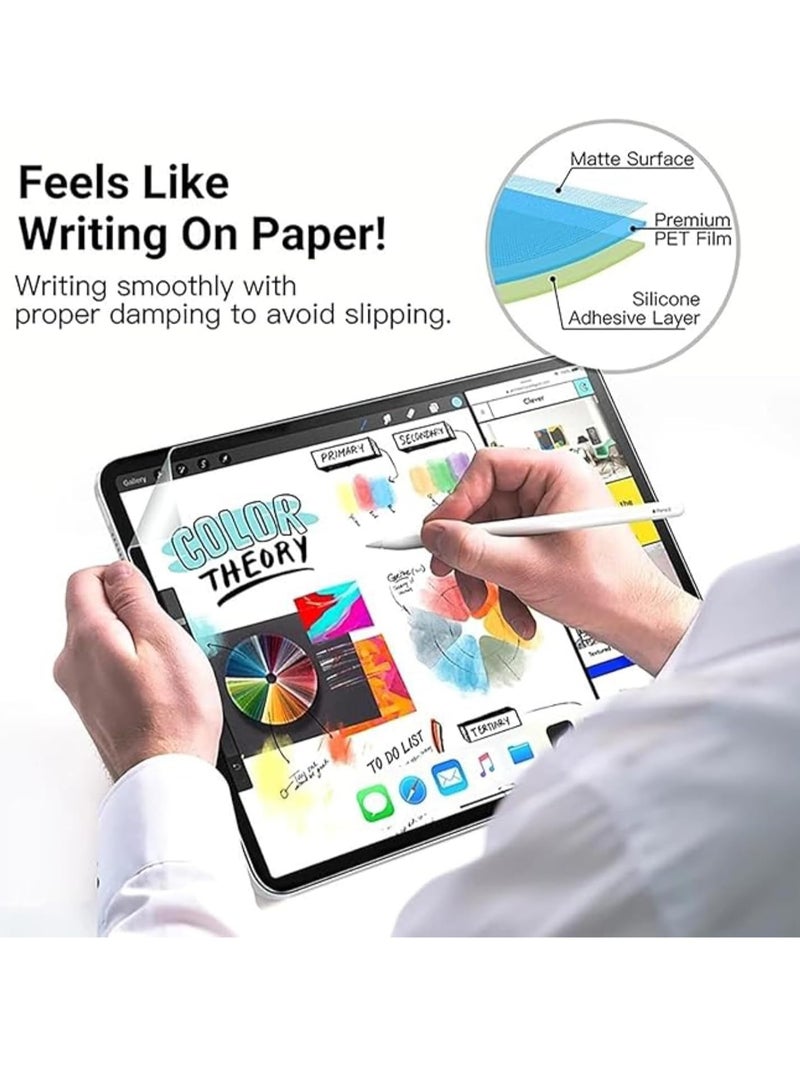 Screen Protector for Huawei MatePad Pro 12.2 (2025/2024) 12.2 Inches, Matte Paper Film Screen Protector for Writing Like on Paper, Pack of 2 - Image 1
