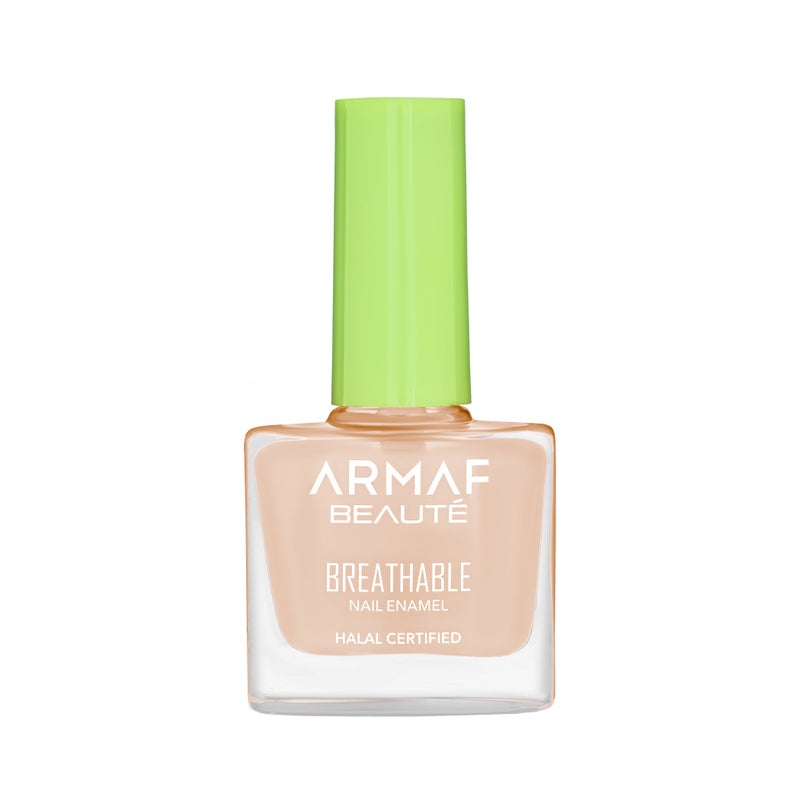 Armaf Beaute Armaf France Breathable Nail Enamel 9ml, HL303 Pink Lily, Long Lasting Nail Polish, Halal Certified, High Shine, Quick Dry Resistant, Long Lasting, Lightweight & Non Sticky, Best For Every Outfit