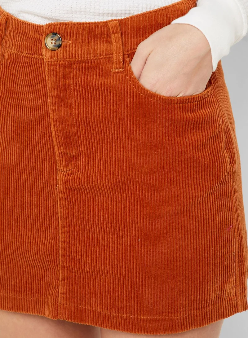 FOREVER 21 Corduroy  Mini Skirt
