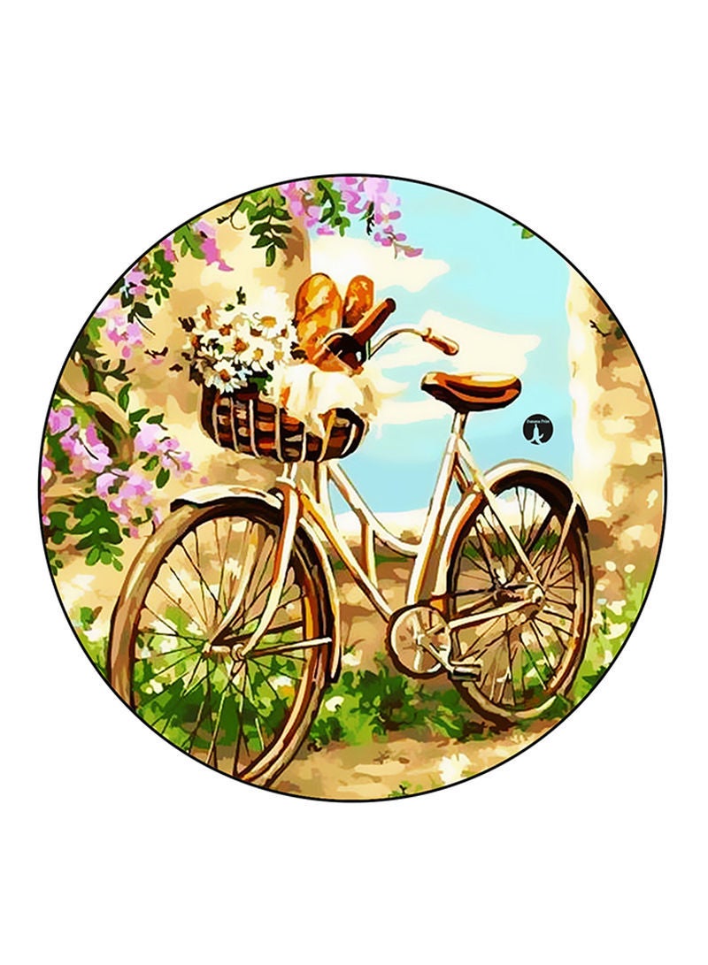 RKN Bike Printed Mouse Pad  Multicolour
