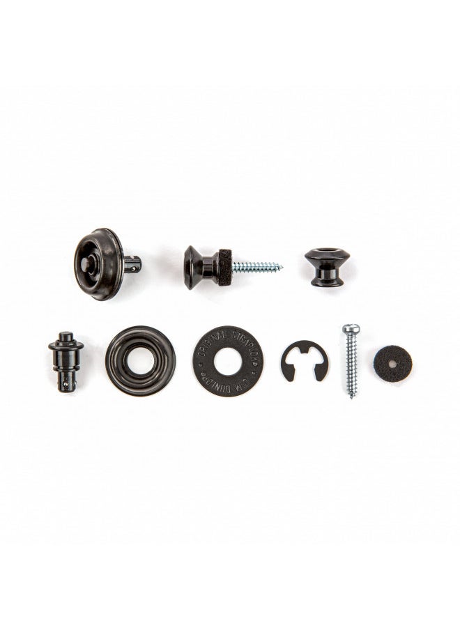 JIM DUNLOP JIM DUNLOP Straplok Dual Design Strap Retainer System, Black  - Image 2