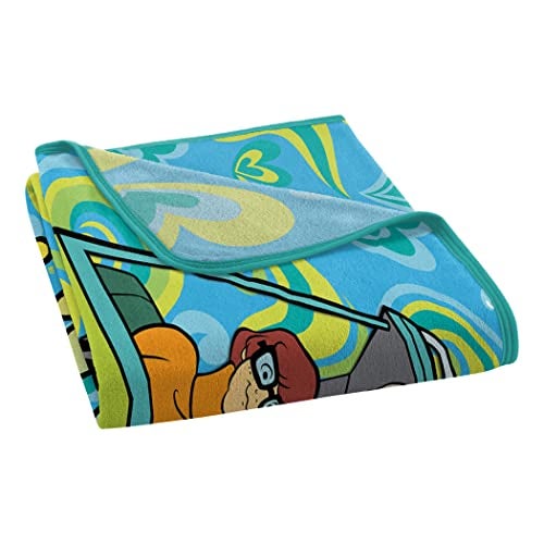 Northwest Scooby Doo Micro Raschel Throw Blanket, 46" x 60", Groovy Baby - Image 2