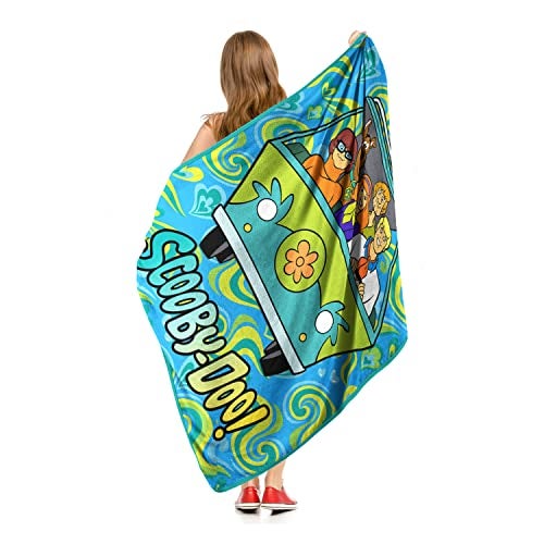 Northwest Scooby Doo Micro Raschel Throw Blanket, 46" x 60", Groovy Baby - Image 5