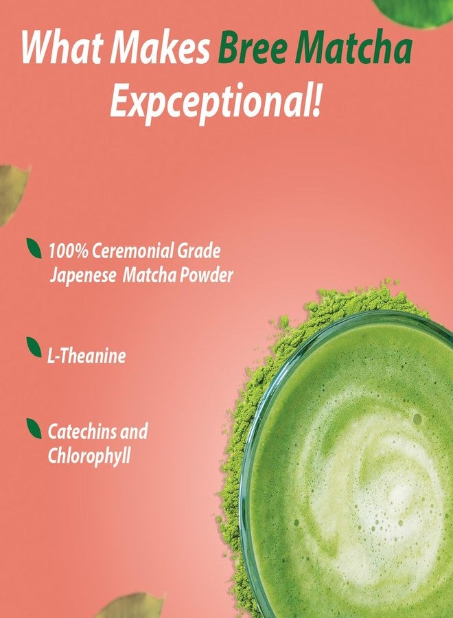 Bree Matcha Green Tea Powder (30g) | Premium Japanese Matcha from Kagoshima | Boost Energy, Improve Alertness & Mood | Smooth Umami Taste - Image 4