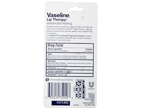 Vaseline Lip Therapy Advanced Formula 0.35 oz (Pack of 9) - Image 5