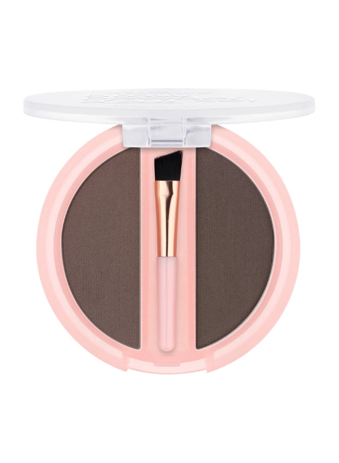 Essence Brow Powder Duo Set | 03 Brown | Natural Eyebrow Defining Powder | Vegan | Perfume Free | Easy Precise Application | Long Lasting Smooth Finish | Professional Brow Makeup Kit | 1.80 g Dark - Image 2