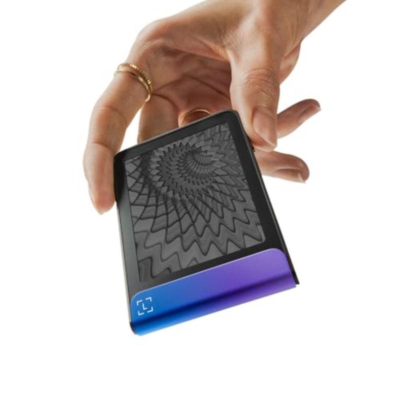 توقيع Flex crypto الذي يعمل باللمس: جهاز واحد لإدارة هوية الأصول الرقمية عبر تطبيق Wallet، Neptune Blue، مصادقة بيومترية آمنة، هيكل من الألومنيوم الفاخر، تخزين مشفر، أزرق داكن - Image 5