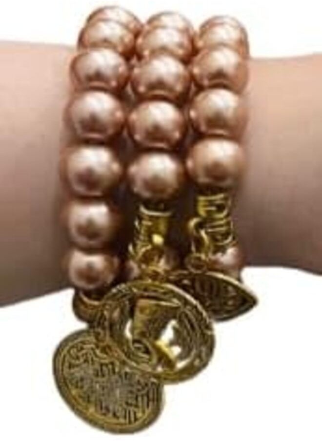 tag - Handmade gemstone bracelet set 3pcs - Image 1