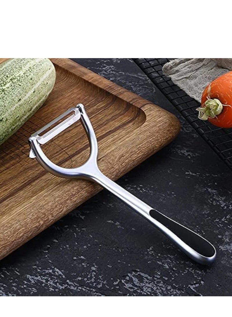 Luxury stainless steel potato and fruit peeler - Image 2