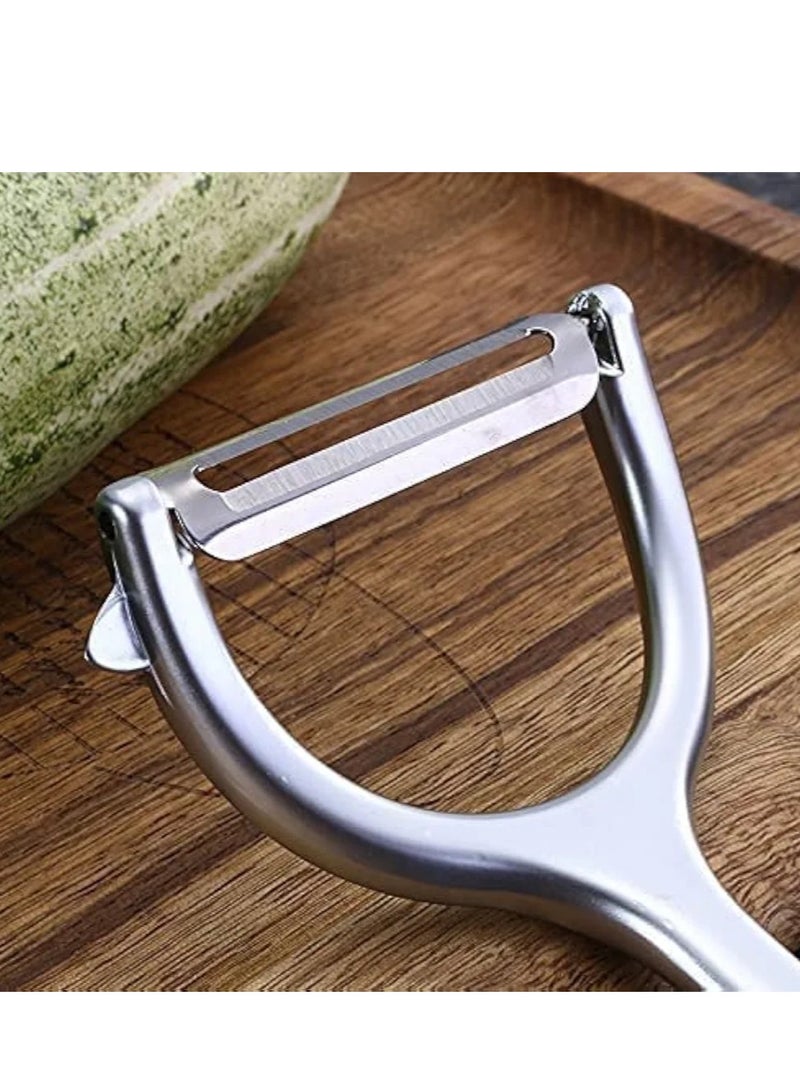 Luxury stainless steel potato and fruit peeler - Image 3